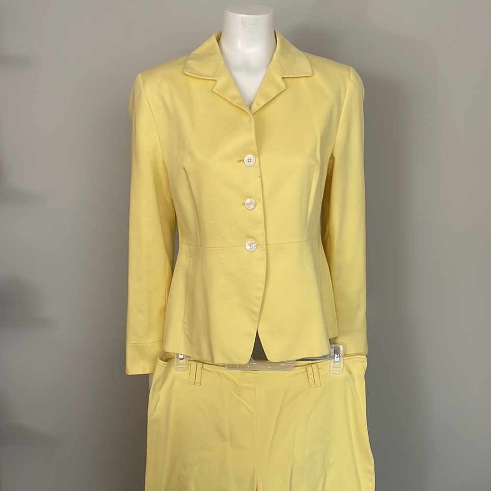 Burberry London Yellow Pants Suit
